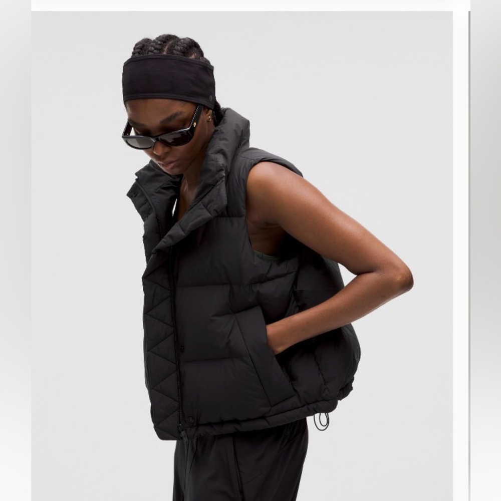 Lululemon Wunder Puff 600-Down-Fill Cropped Vest